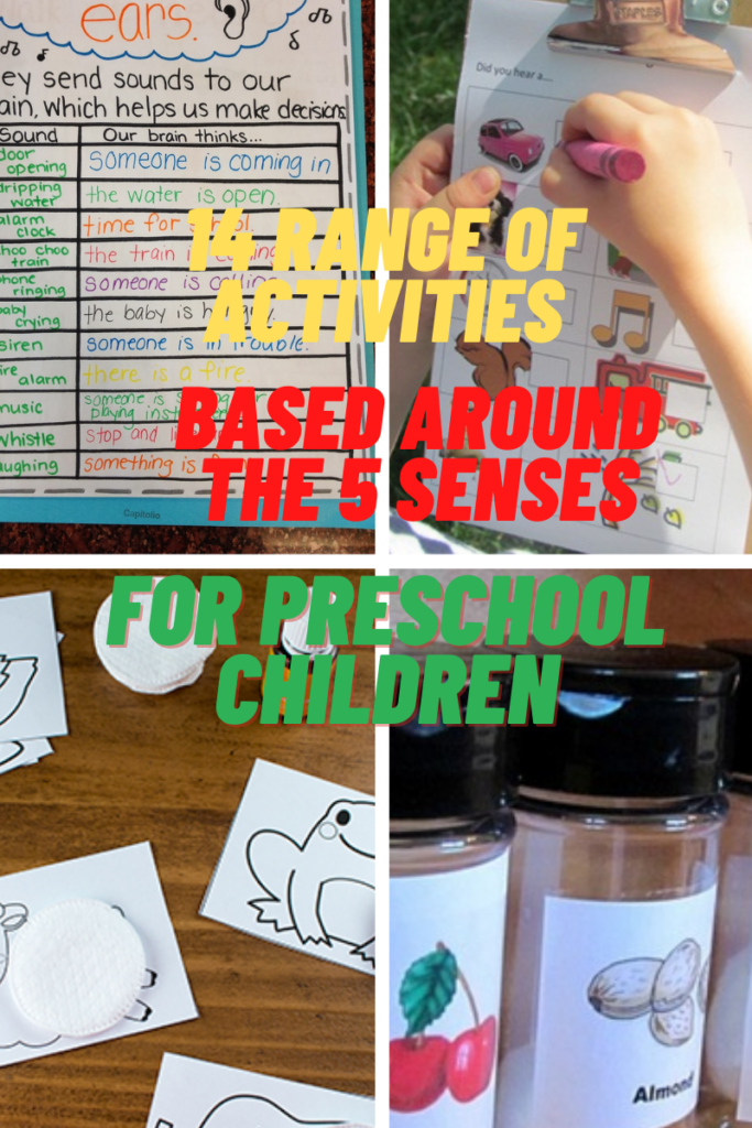 Activities Based Around The 5 Senses For Preschool Children