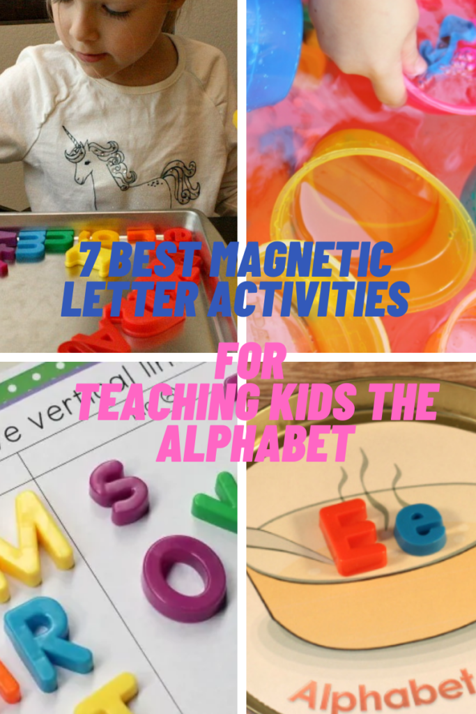Magnetic Letter Activities for Preschoolers for 