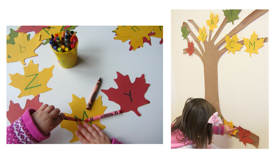 upper and lowercase letter sorting tree