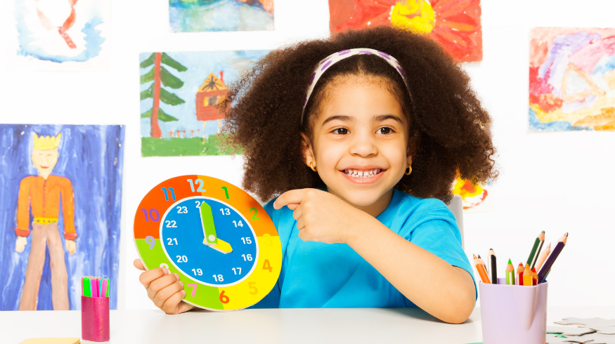 teach times past the thirty-minute point