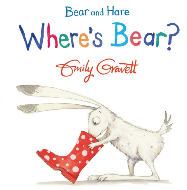 bear and hare where's bear by Gravett Emily