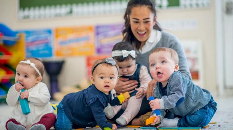 role of a daycare in language development